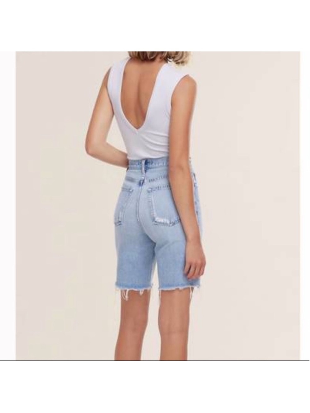 AGOLDE 90's Pinch Waist Short in Latitude - Picture 3 of 7